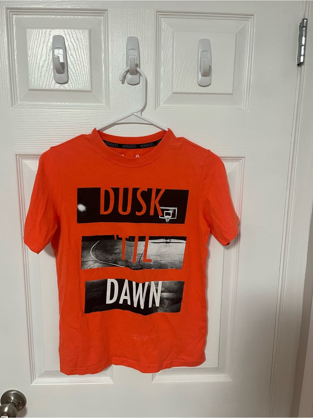 Kids' Orange 'Dusk Til Dawn' Graphic Tee